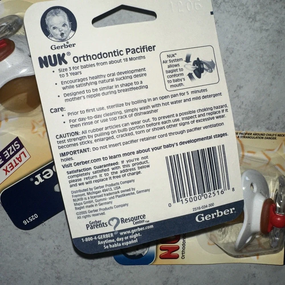 Gerber set white